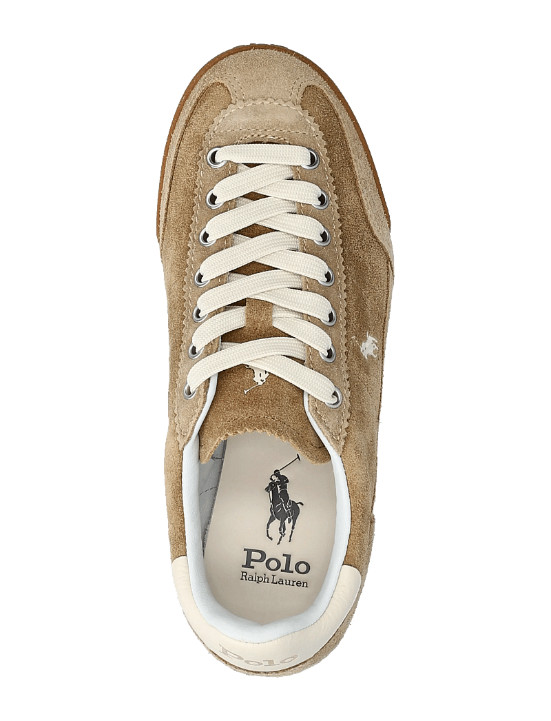 Polo Ralph Lauren - Hester Suede Sneaker - sportiniai bateliai - cafe tan/sandsurf - 3
