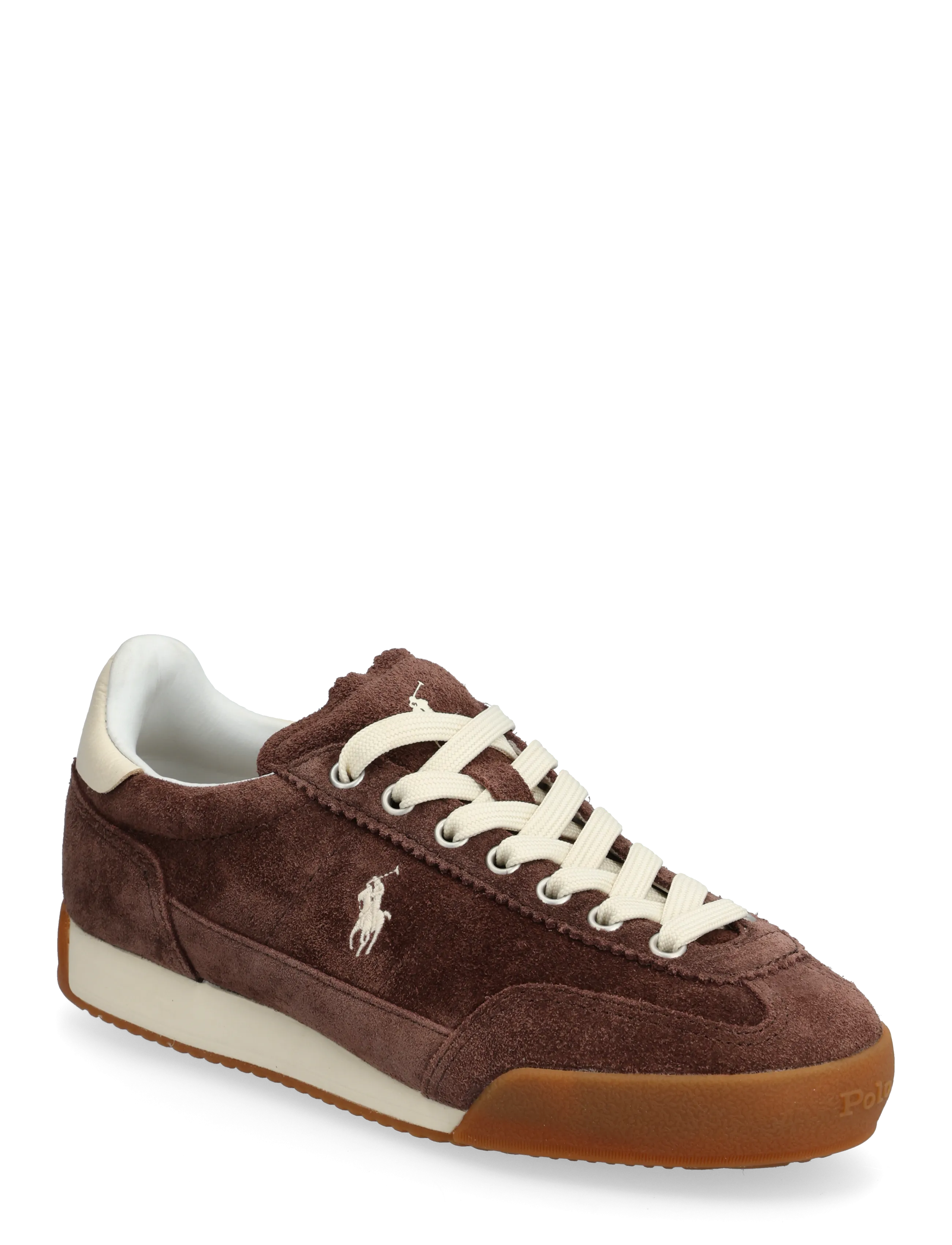 Polo Ralph Lauren Hester Suede Sneaker - Uutuudet - DARK BROWN / brown