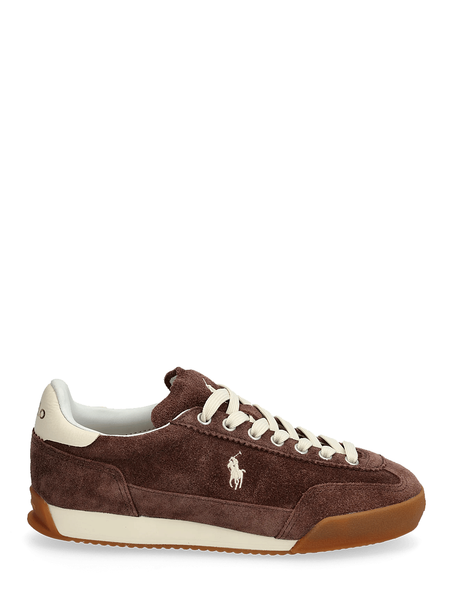 Polo Ralph Lauren - Hester Suede Sneaker - lave sneakers - dark brown - 1