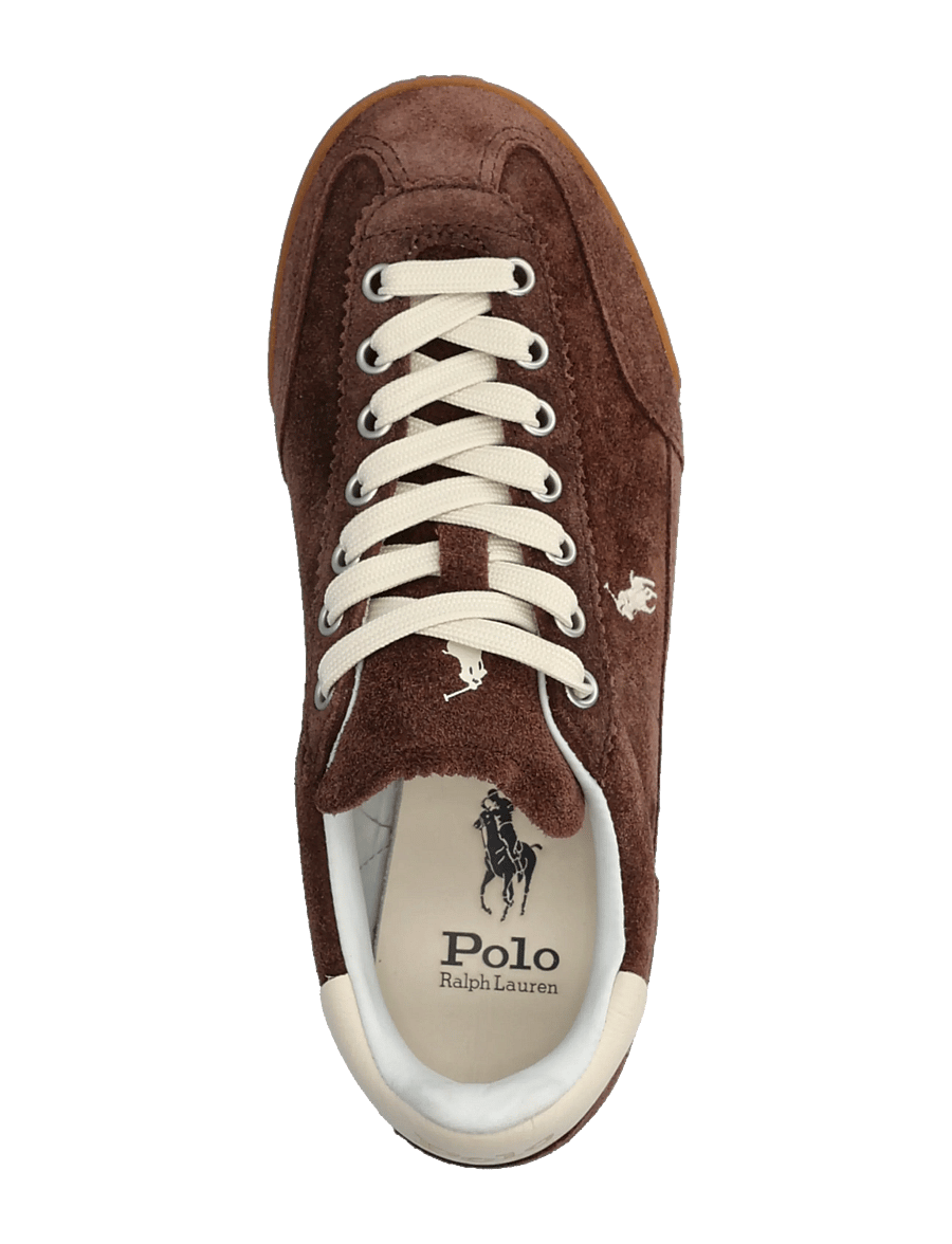Polo Ralph Lauren - Hester Suede Sneaker - lave sneakers - dark brown - 3