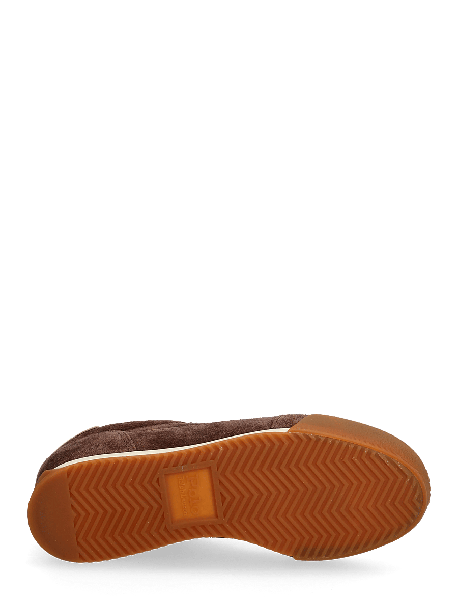 Polo Ralph Lauren - Hester Suede Sneaker - lave sneakers - dark brown - 4