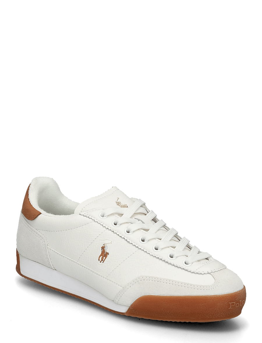 Polo Ralph Lauren - Hester Leather Sneaker - konfirmation - deckwash white/ta - 0