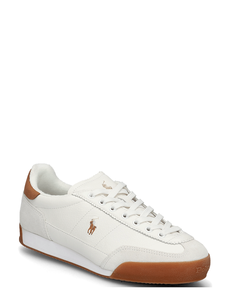 Polo Ralph Lauren - LEATHER/SUEDE-HESTER PP-SK-LTL - low tops - deckwash white/ta - 0