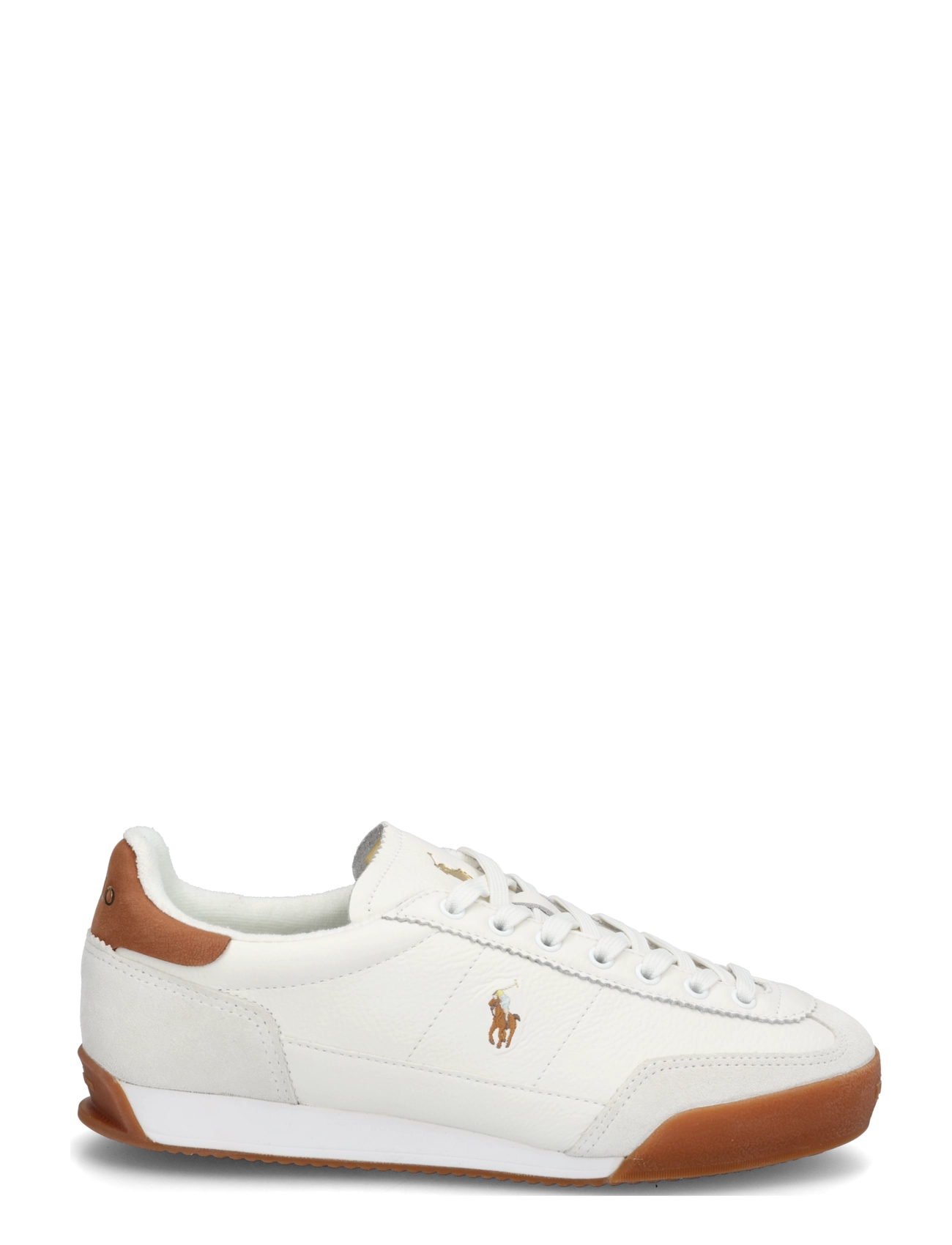 Polo Ralph Lauren - LEATHER/SUEDE-HESTER PP-SK-LTL - deckwash white/ta - 1