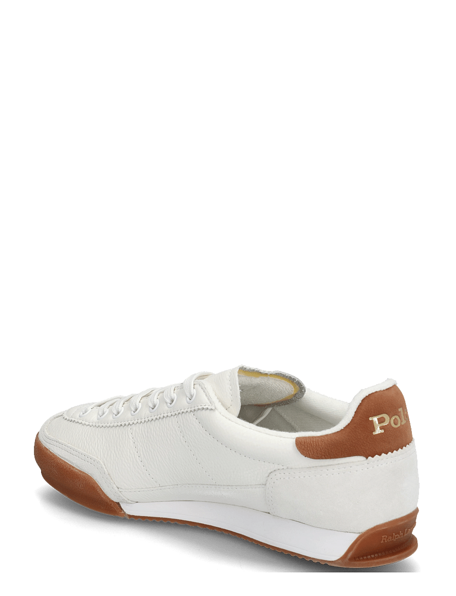 Polo Ralph Lauren - LEATHER/SUEDE-HESTER PP-SK-LTL - low tops - deckwash white/ta - 2