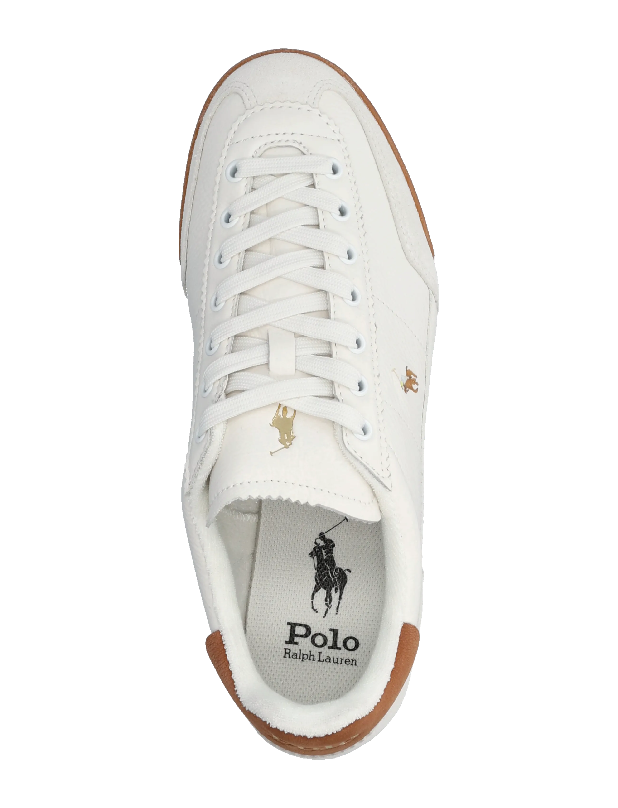 Polo Ralph Lauren - Hester Leather Sneaker - konfirmation - deckwash white/ta - 3