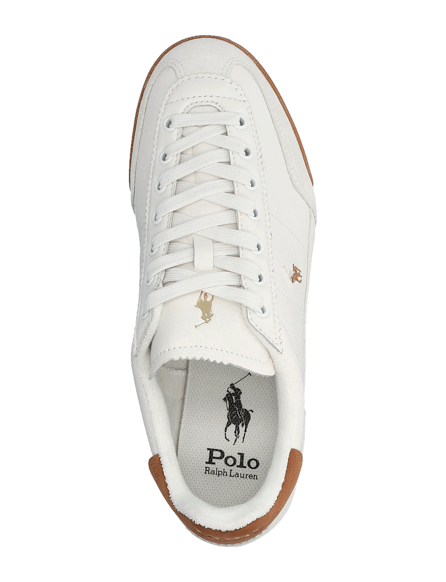 Polo Ralph Lauren - Hester Leather Sneaker - konfirmation - deckwash white/ta - 3