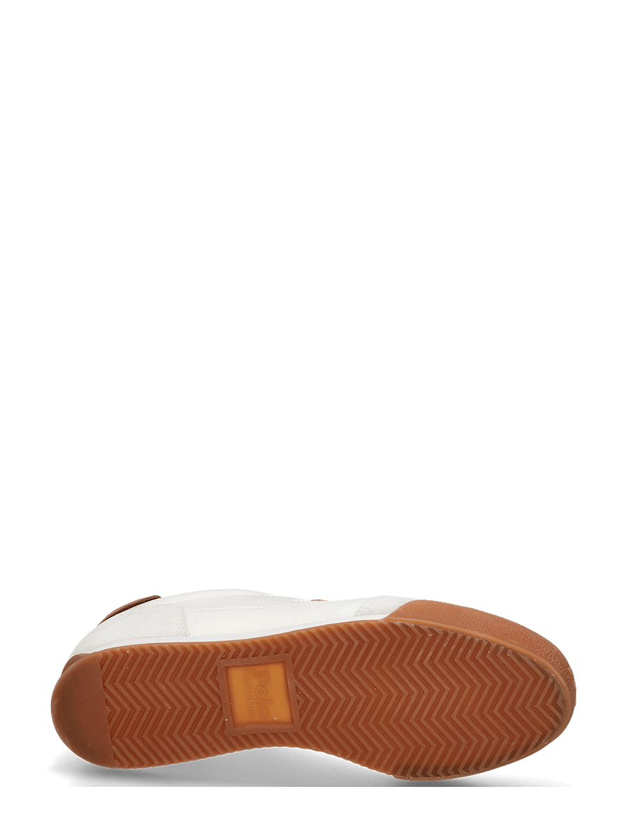 Polo Ralph Lauren - LEATHER/SUEDE-HESTER PP-SK-LTL - low tops - deckwash white/ta - 4