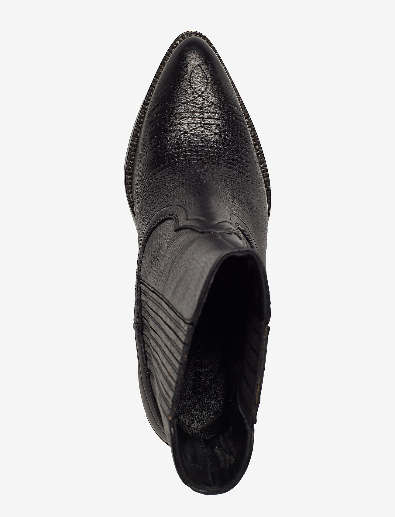 Polo Ralph Lauren - Lowrey Leather Cowboy Boot - black - 3