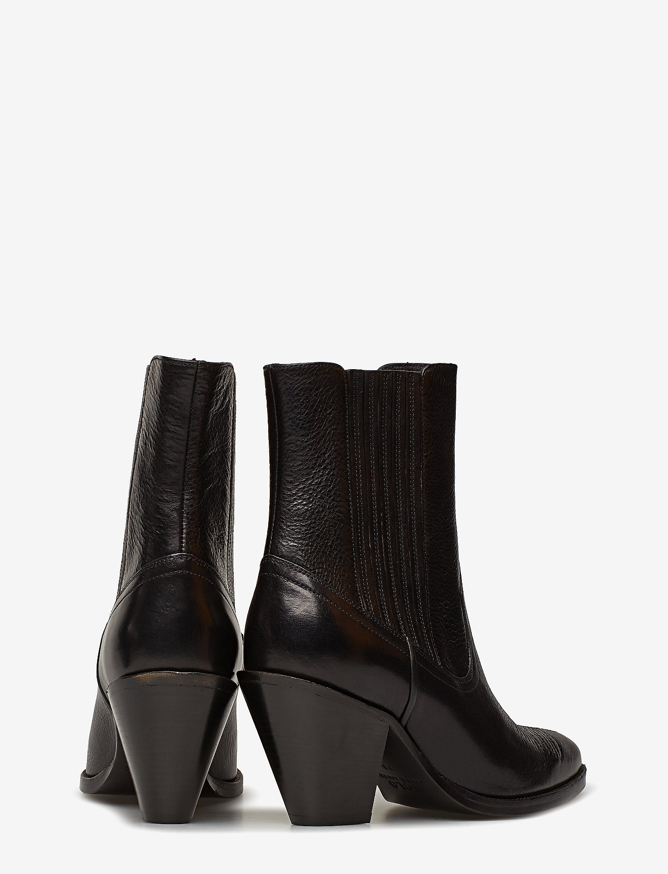 Polo Ralph Lauren - Lowrey Leather Cowboy Boot - black - 4