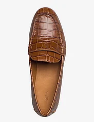 Polo Ralph Lauren - Croc-Embossed Leather Penny Loafer - dzimšanas dienas dāvanas - cuoio - 3