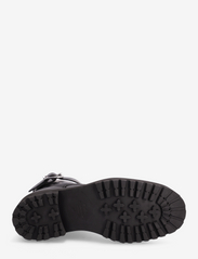 Polo Ralph Lauren - Buckled Calfskin Lug Boot - lygiapadžiai aulinukai iki kulkšnių - black - 4