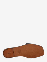 Polo Ralph Lauren - Vachetta Leather Slide Sandal - kontsata sandaalid - black - 4