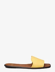 Polo Ralph Lauren - Vachetta Leather Slide Sandal - zempapēžu sandales - limone - 1