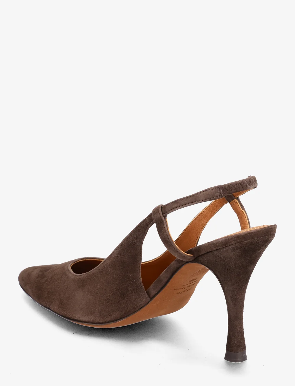 Polo Ralph Lauren - SUEDE-85MM PRC SL-PM-SLG - slingbacks mit absatz - tobacco - 2
