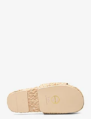 Polo Ralph Lauren - RAFFIA-POLO RF SLDE-SN-FSA - kontsata sandaalid - natural/hunter br - 4