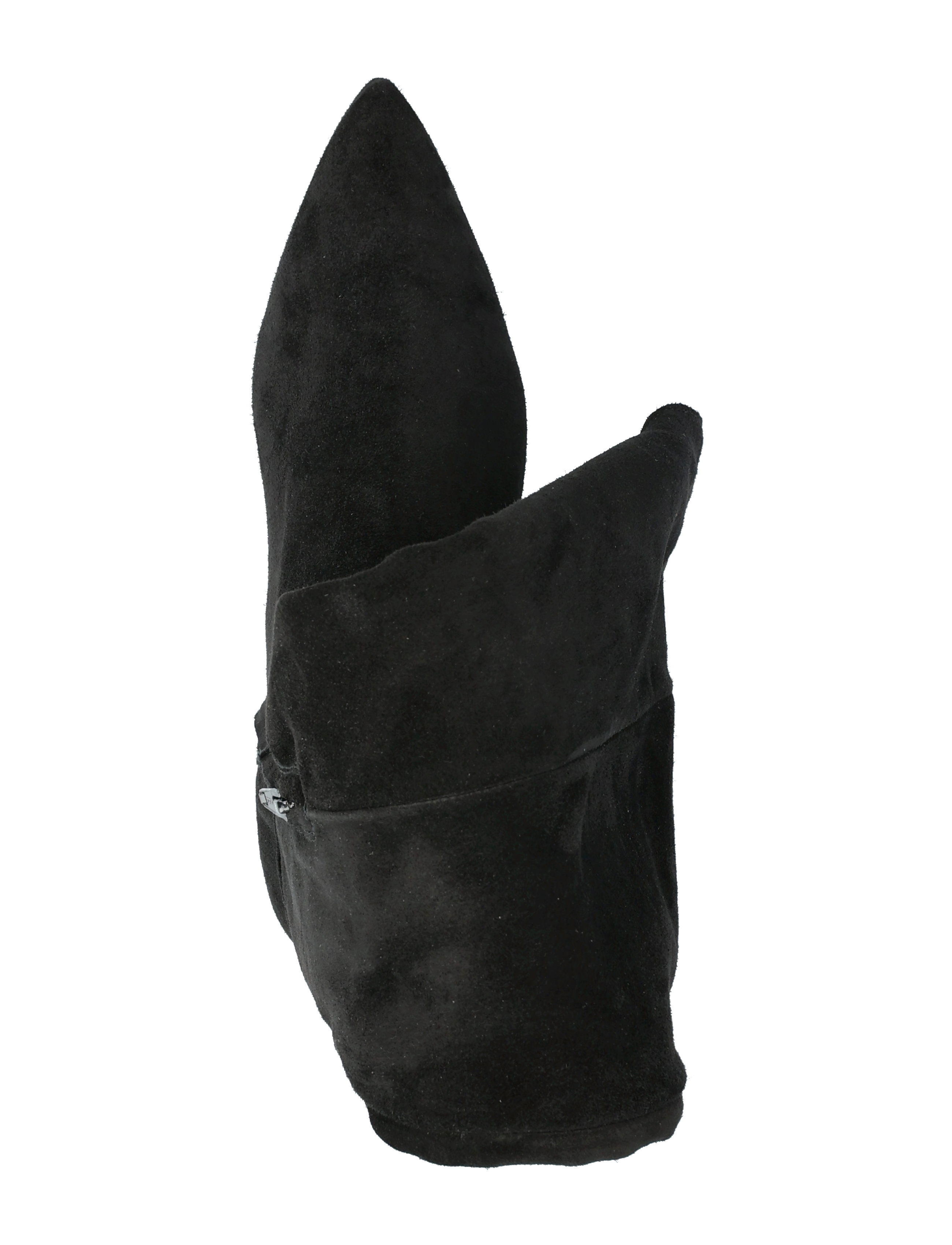Polo Ralph Lauren - Suede Knee-High Flat Boot - festmode zu outlet-preisen - black - 3