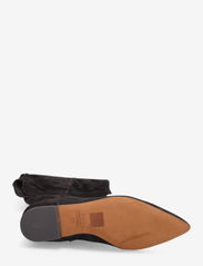 Polo Ralph Lauren - Suede Knee-High Flat Boot - ilgaauliai - black - 4