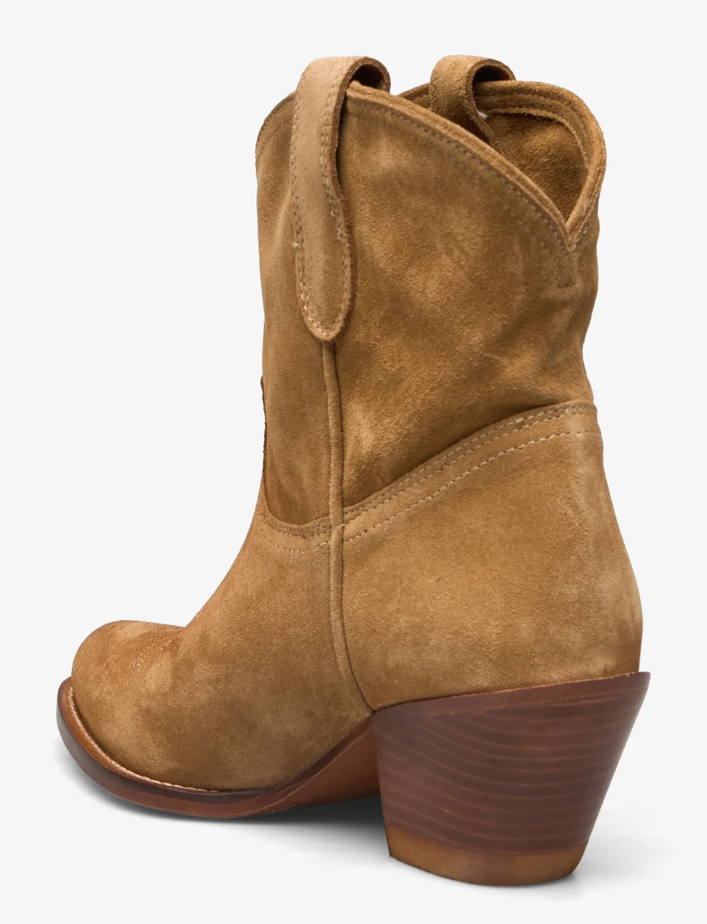 Polo Ralph Lauren Calfskin Suede Western Boot Talon haut Boozt