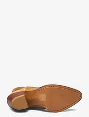 Polo Ralph Lauren - Calfskin Suede Western Boot - augsts papēdis - caramel - 4