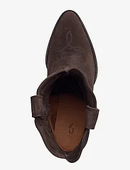 Polo Ralph Lauren - Calfskin Suede Western Boot - augsts papēdis - tobacco - 3
