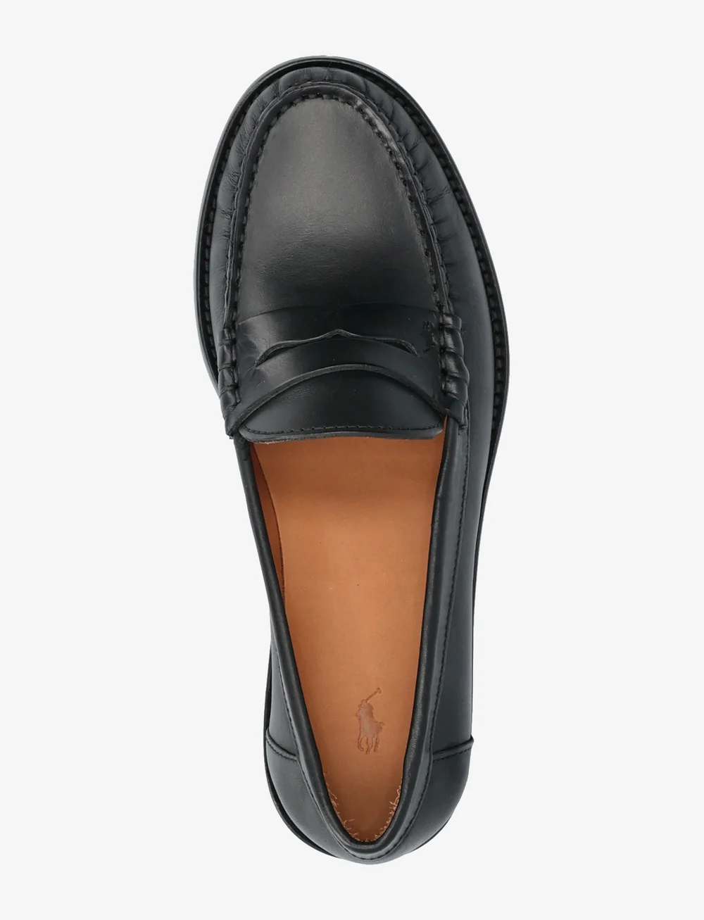 Polo Ralph Lauren - Calfskin Penny Loafer - erityistilaisuudet - black - 3