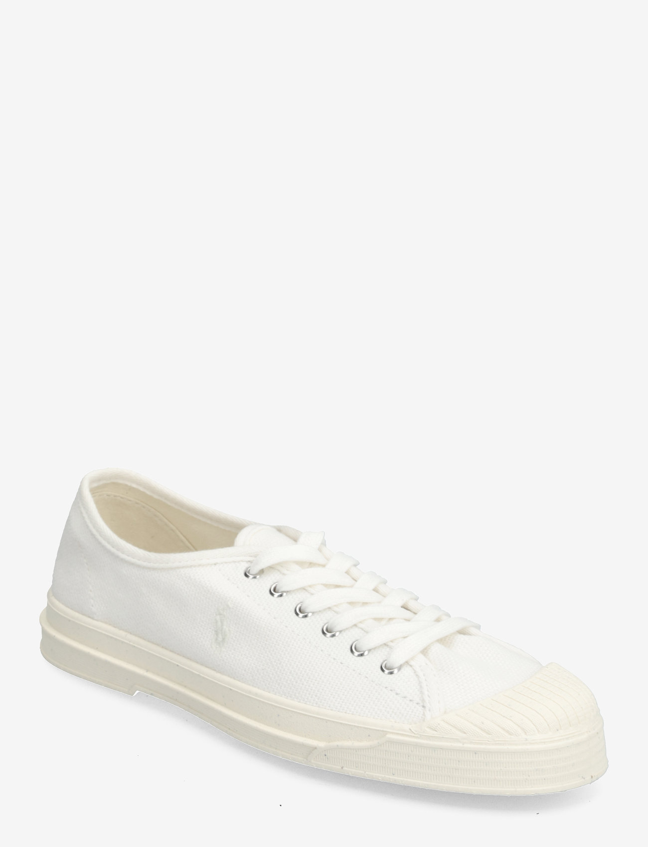 Polo Ralph Lauren - Essence 100 Canvas Cap-Toe Sneaker - konfirmation - deckwash white - 0