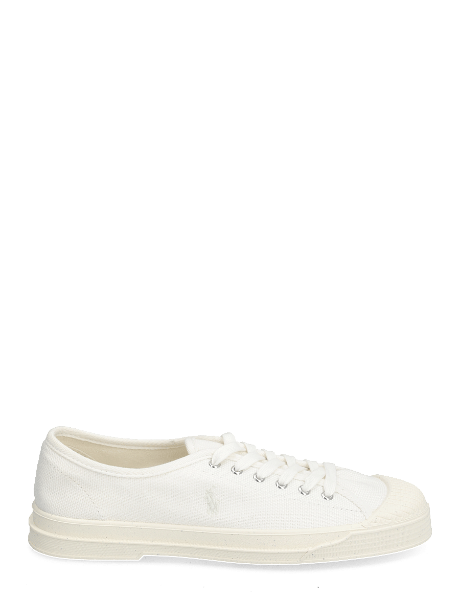 Polo Ralph Lauren - Essence 100 Canvas Cap-Toe Sneaker - madala säärega tossud - deckwash white - 1