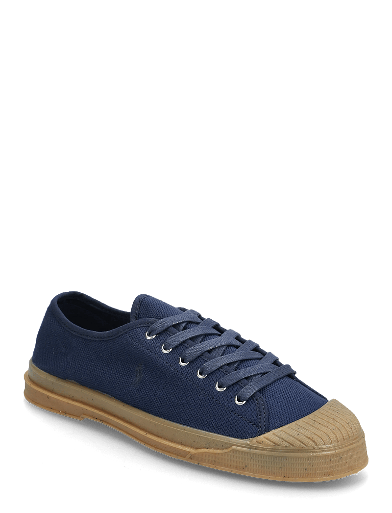 Polo Ralph Lauren - Essence 100 Canvas Cap-Toe Sneaker - low top sneakers - newport navy - 0