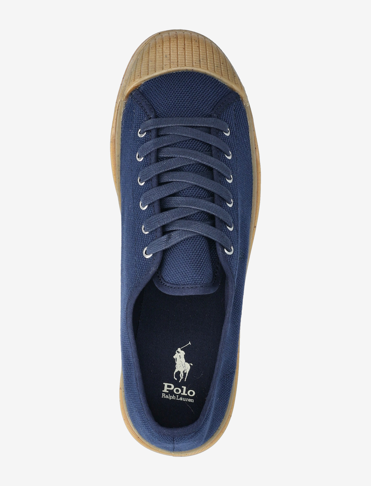 Polo Ralph Lauren - Essence 100 Canvas Cap-Toe Sneaker - low top sneakers - newport navy - 3