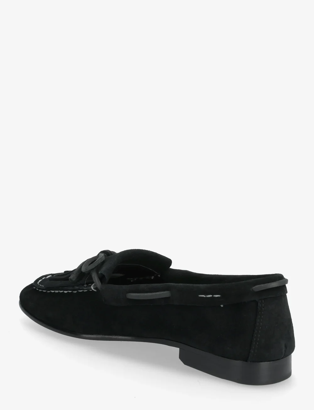 Polo Ralph Lauren - Fringe-Trim Suede Loafer - besondere anlässe - black - 2