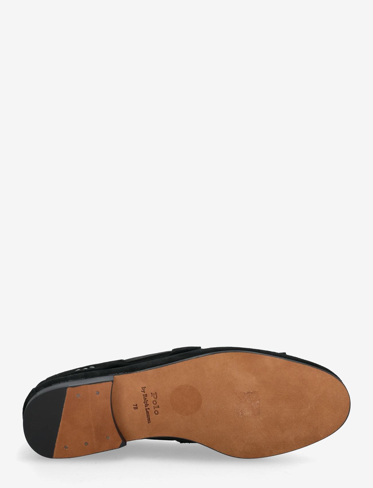 Polo Ralph Lauren - Fringe-Trim Suede Loafer - speciella tillfällen - black - 4