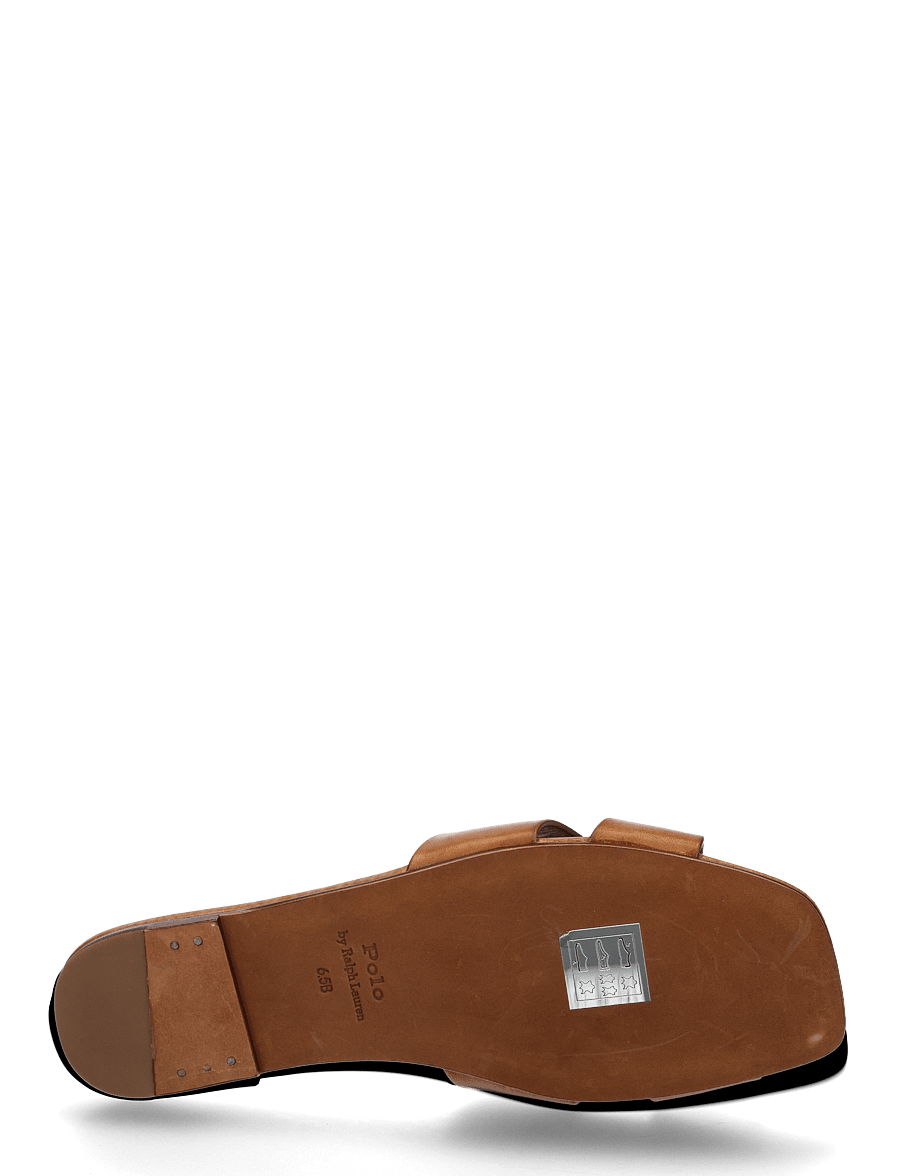 Polo Ralph Lauren - Leather O-Ring Sandal - madalad sandaalid - cuoio - 3
