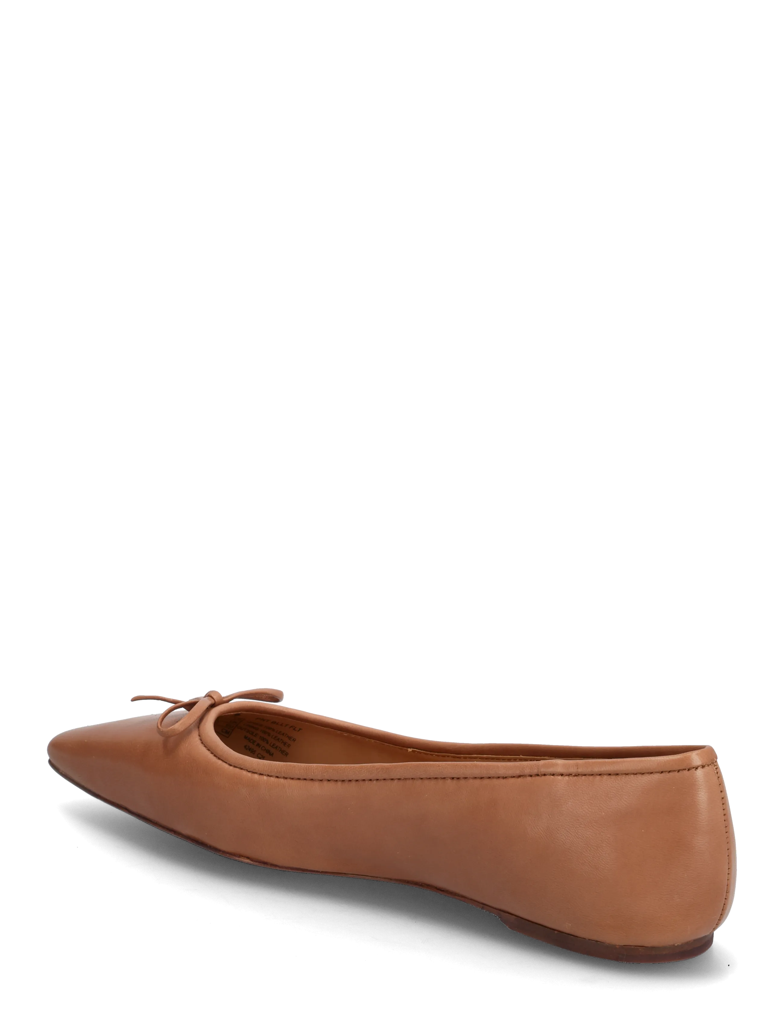 Polo Ralph Lauren - Pointed Leather Ballet Flat - special occasions - almond - 2