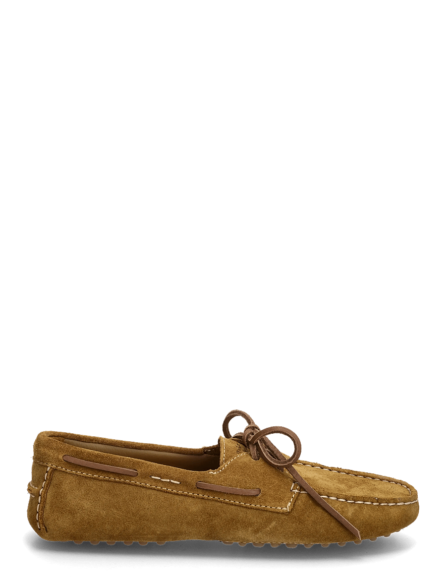 Polo Ralph Lauren - SUEDE-CMP DRVR-FL-DRV - bootsschuhe - artichoke - 1