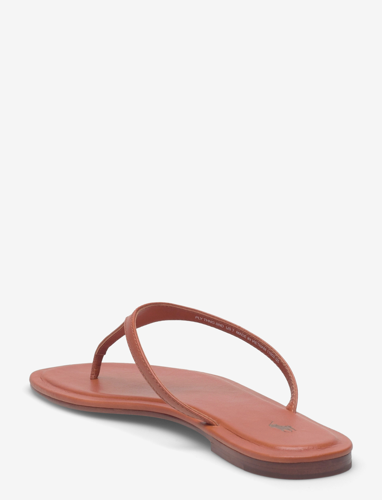 Polo Ralph Lauren - Polo Play Calfskin Thong Sandal - klip-klapper - cuoio - 2
