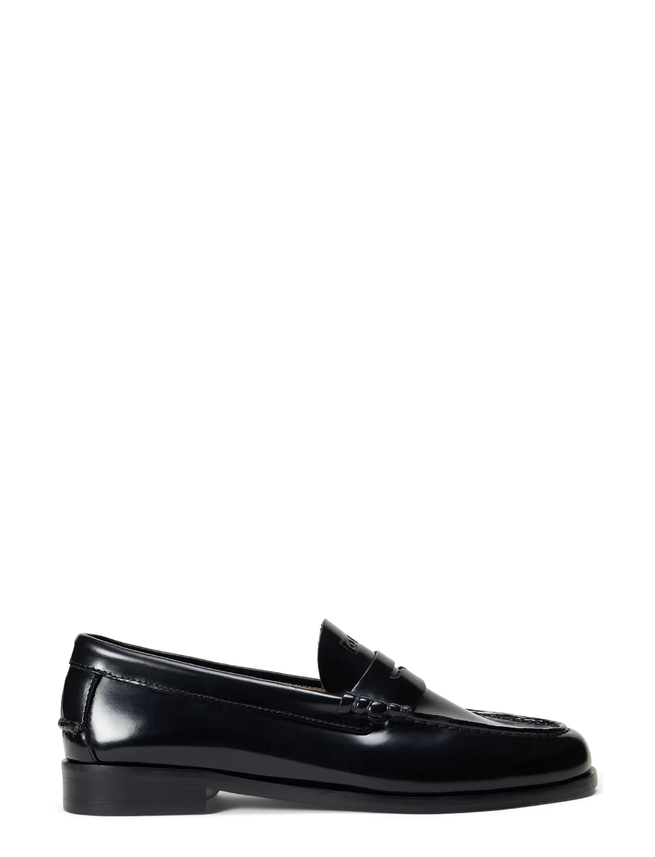 Polo Ralph Lauren Calfskin Leather Loafer - Autumn/Winter 2026 - BLACK / black