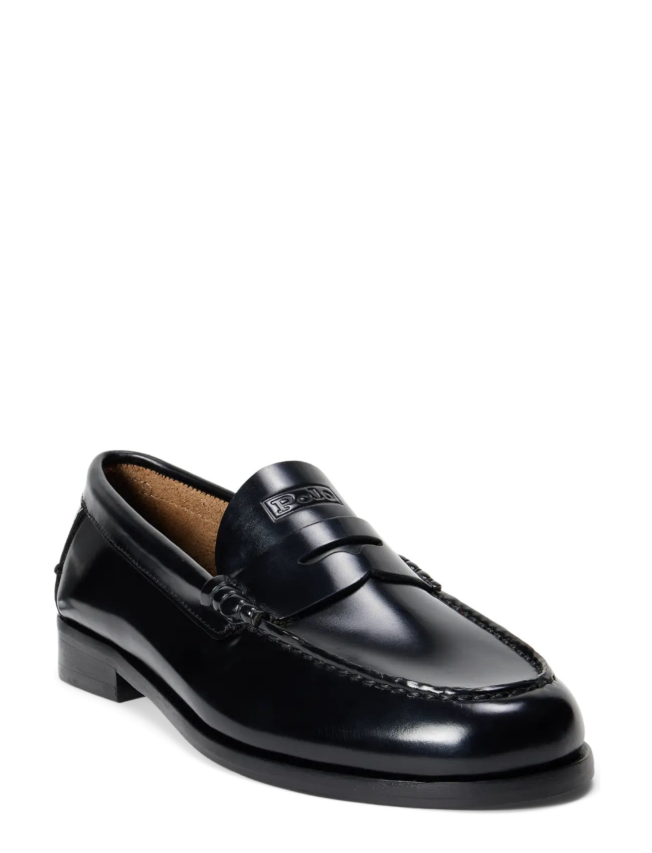 Polo Ralph Lauren - Calfskin Leather Loafer - black - 3