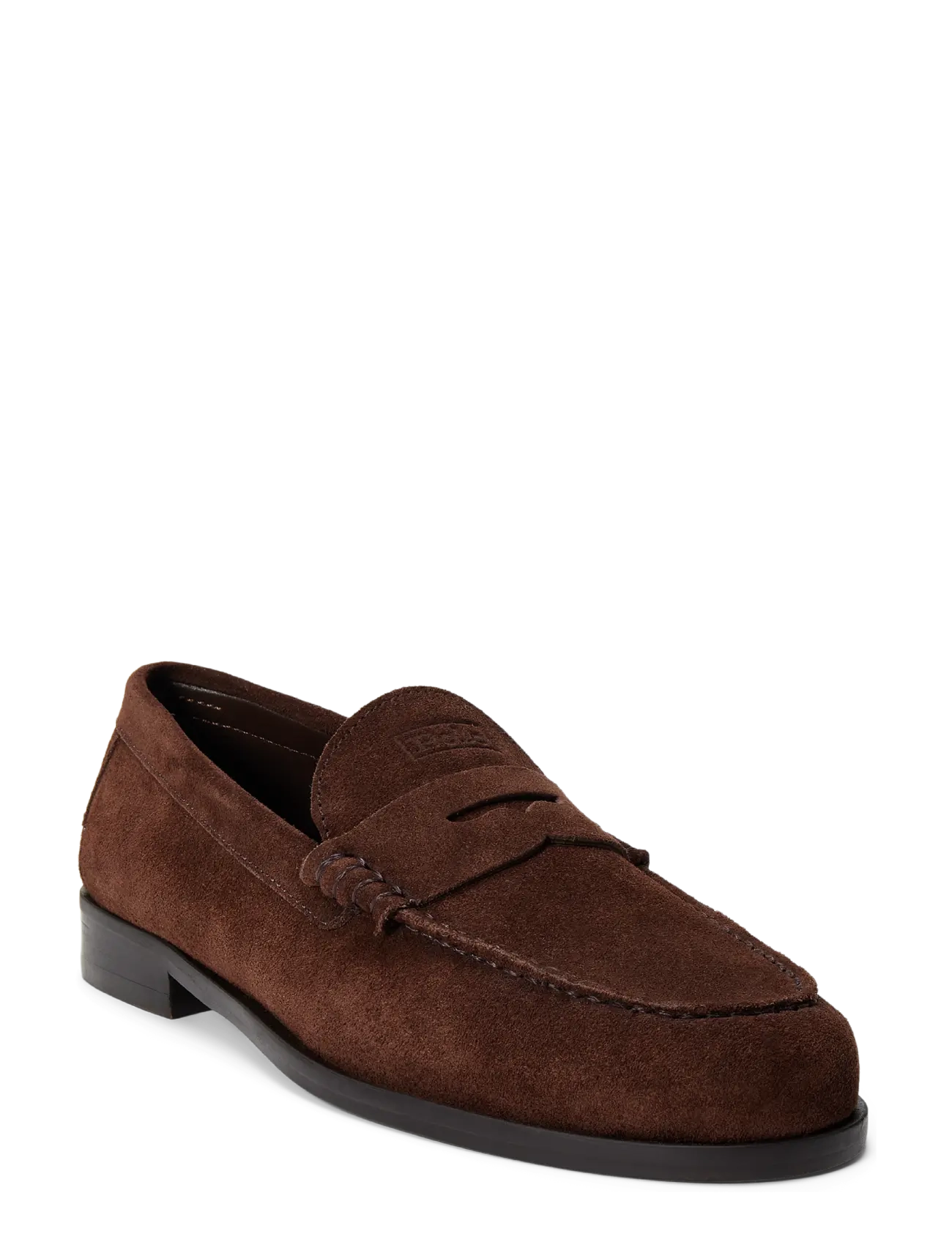 Polo Ralph Lauren Calfskin Suede Loafer - Autumn/Winter 2026 - CHOCOLATE / brown