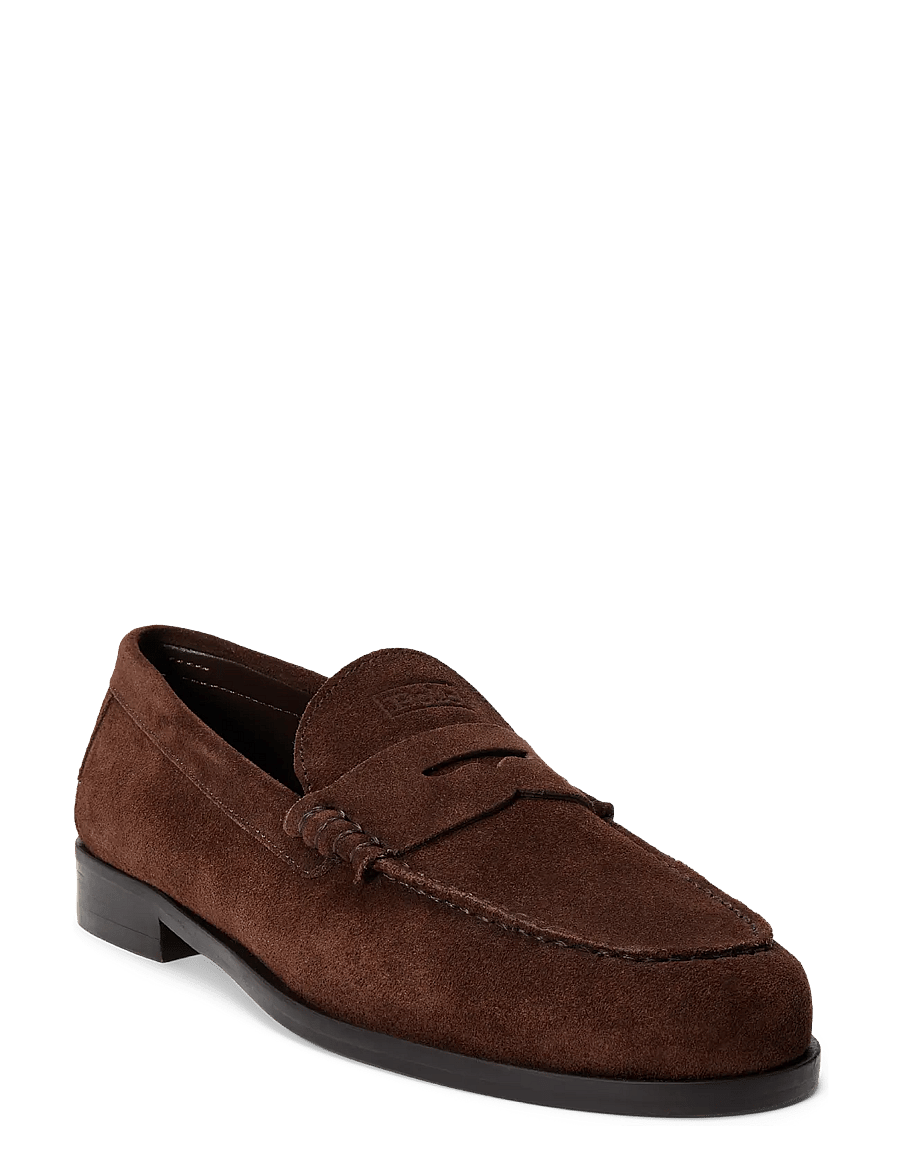 Polo Ralph Lauren - Calfskin Suede Loafer - chocolate - 0