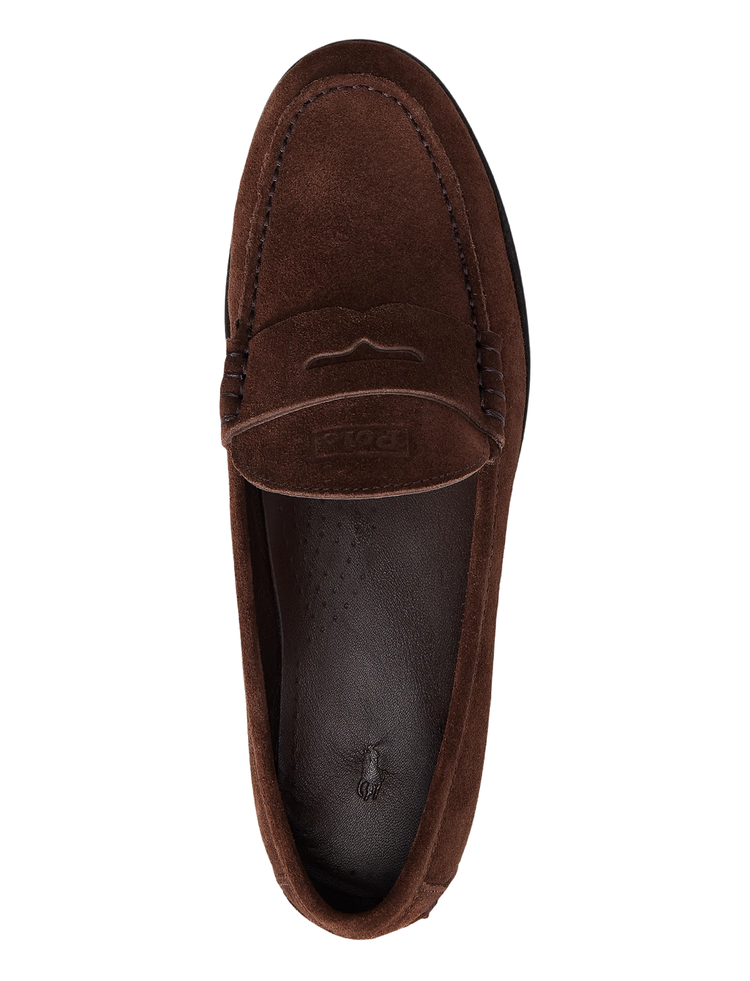 Polo Ralph Lauren Calfskin Suede Loafer loafers dam – bild 3