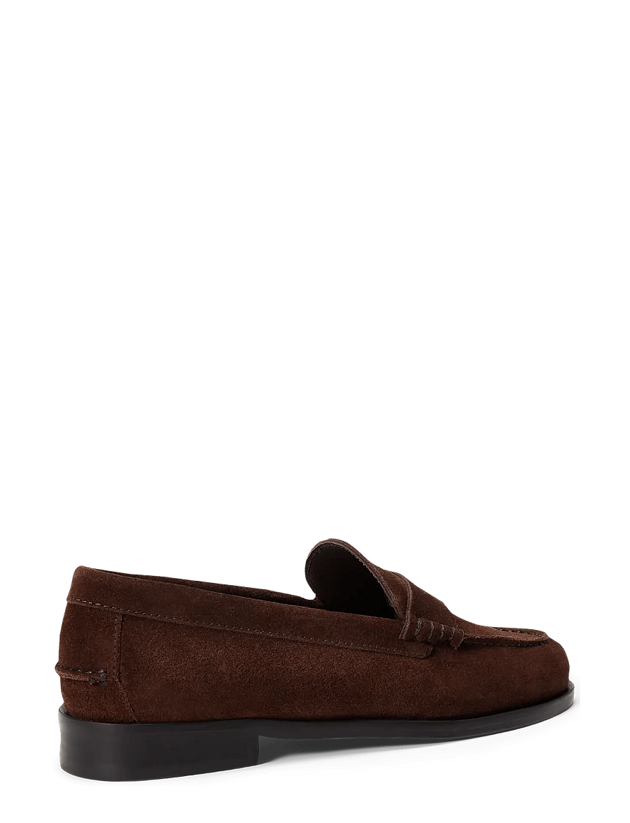 Polo Ralph Lauren - Calfskin Suede Loafer - chocolate - 2