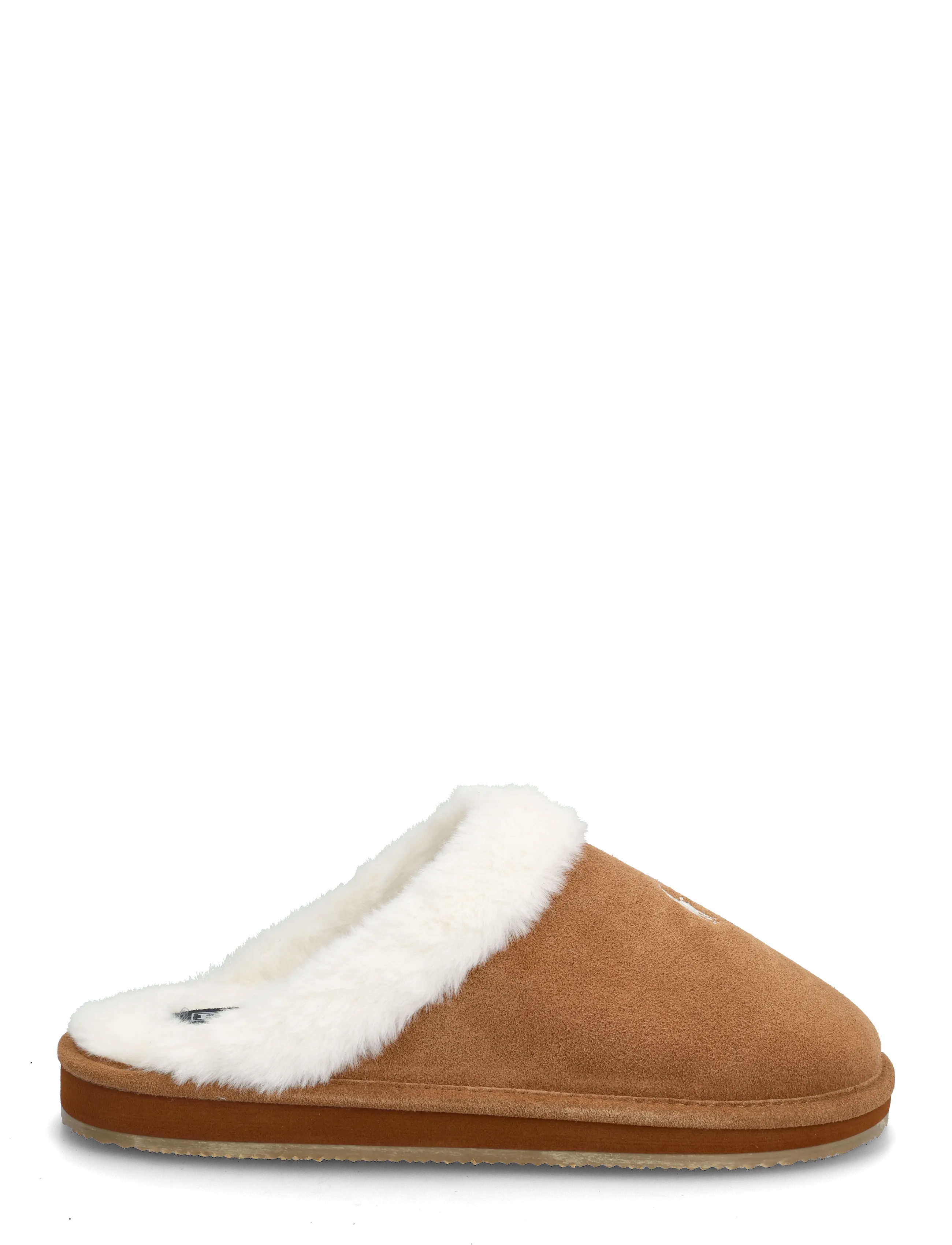 Polo Ralph Lauren - Pony Suede & Faux-Fur Slipper - snff suede/ cream - 1