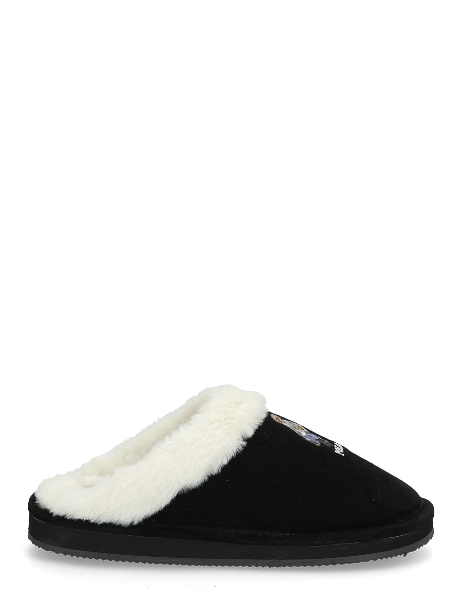 Polo Ralph Lauren - POLYESTER-KAYLEIGH BR-FL-SLP - alltags-style - black suede/cream - 2