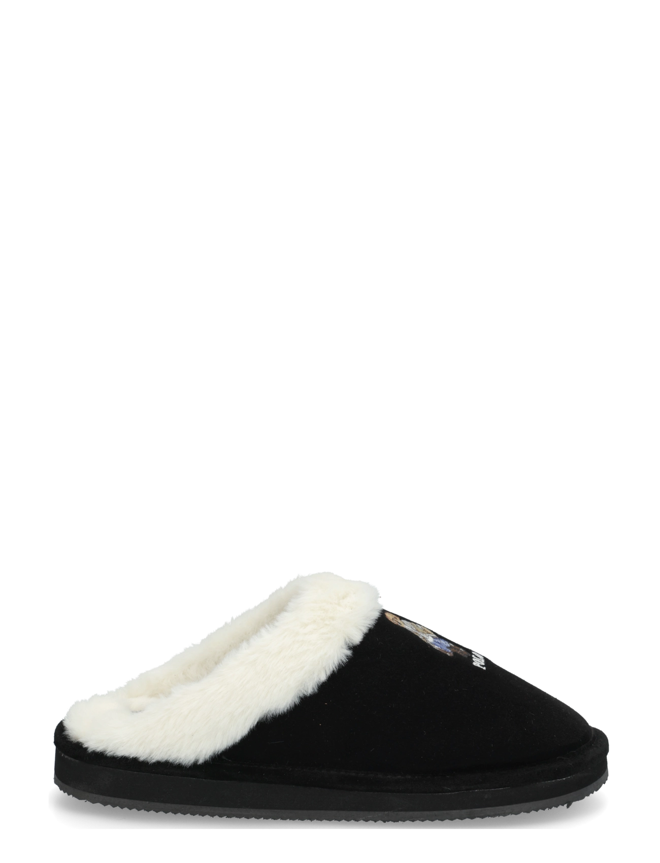 Polo Ralph Lauren - POLYESTER-KAYLEIGH BR-FL-SLP - black suede/cream - 2