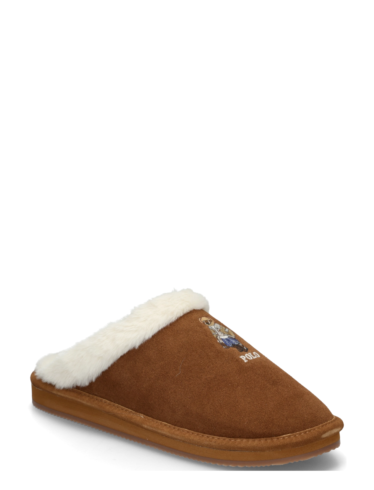 Polo Ralph Lauren - POLYESTER-KAYLEIGH BR-FL-SLP - igapäevane stiil - snf suede/cream f - 0