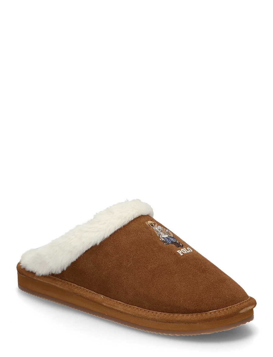 Polo Ralph Lauren - POLYESTER-KAYLEIGH BR-FL-SLP - alltags-style - snf suede/cream f - 0