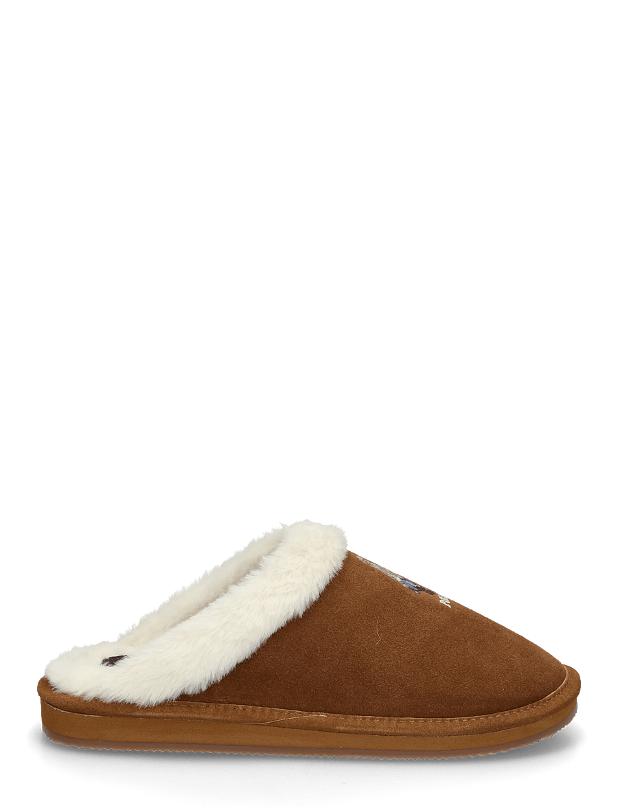 Polo Ralph Lauren - POLYESTER-KAYLEIGH BR-FL-SLP - alltags-style - snf suede/cream f - 2