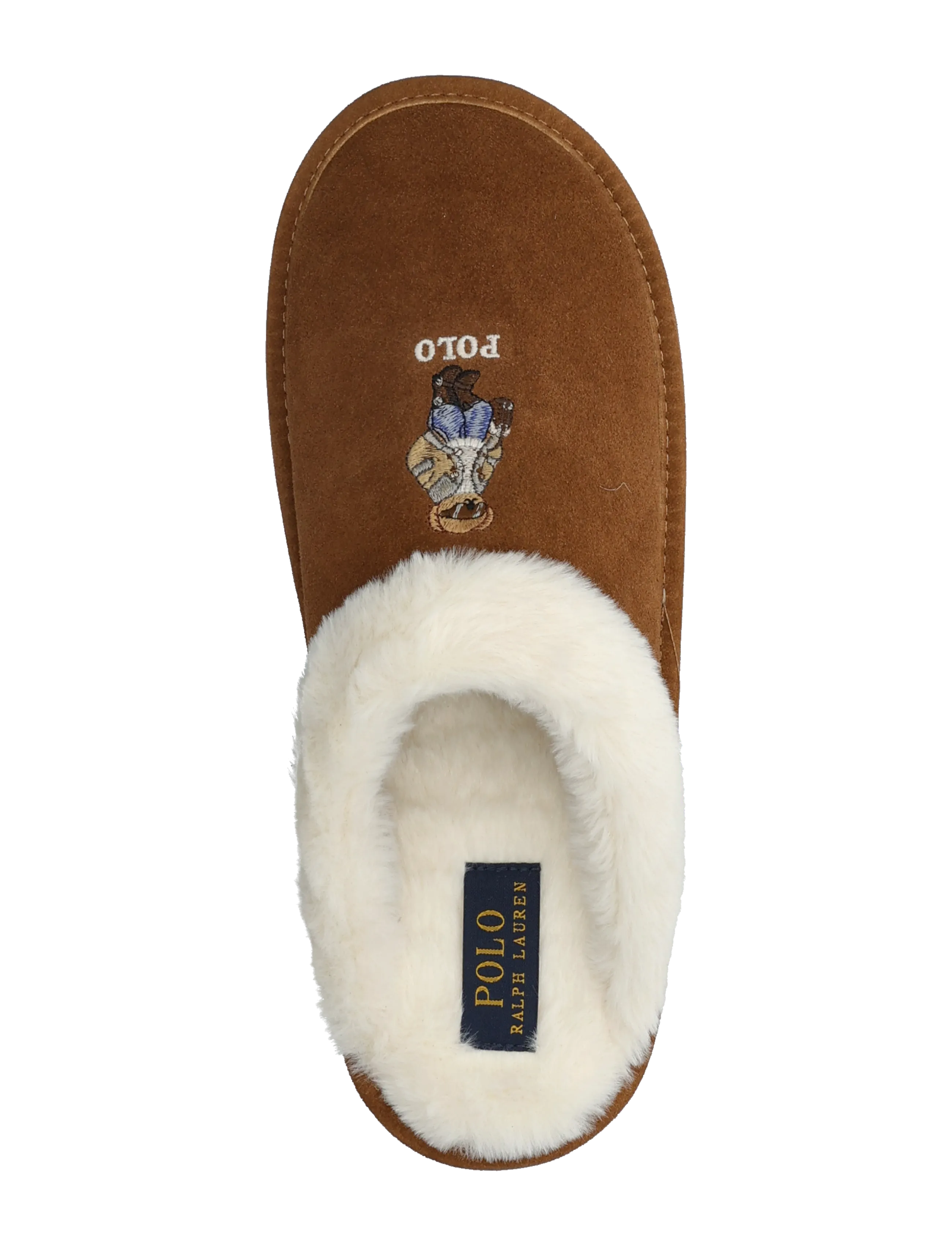 Polo Ralph Lauren - POLYESTER-KAYLEIGH BR-FL-SLP - alltags-style - snf suede/cream f - 3