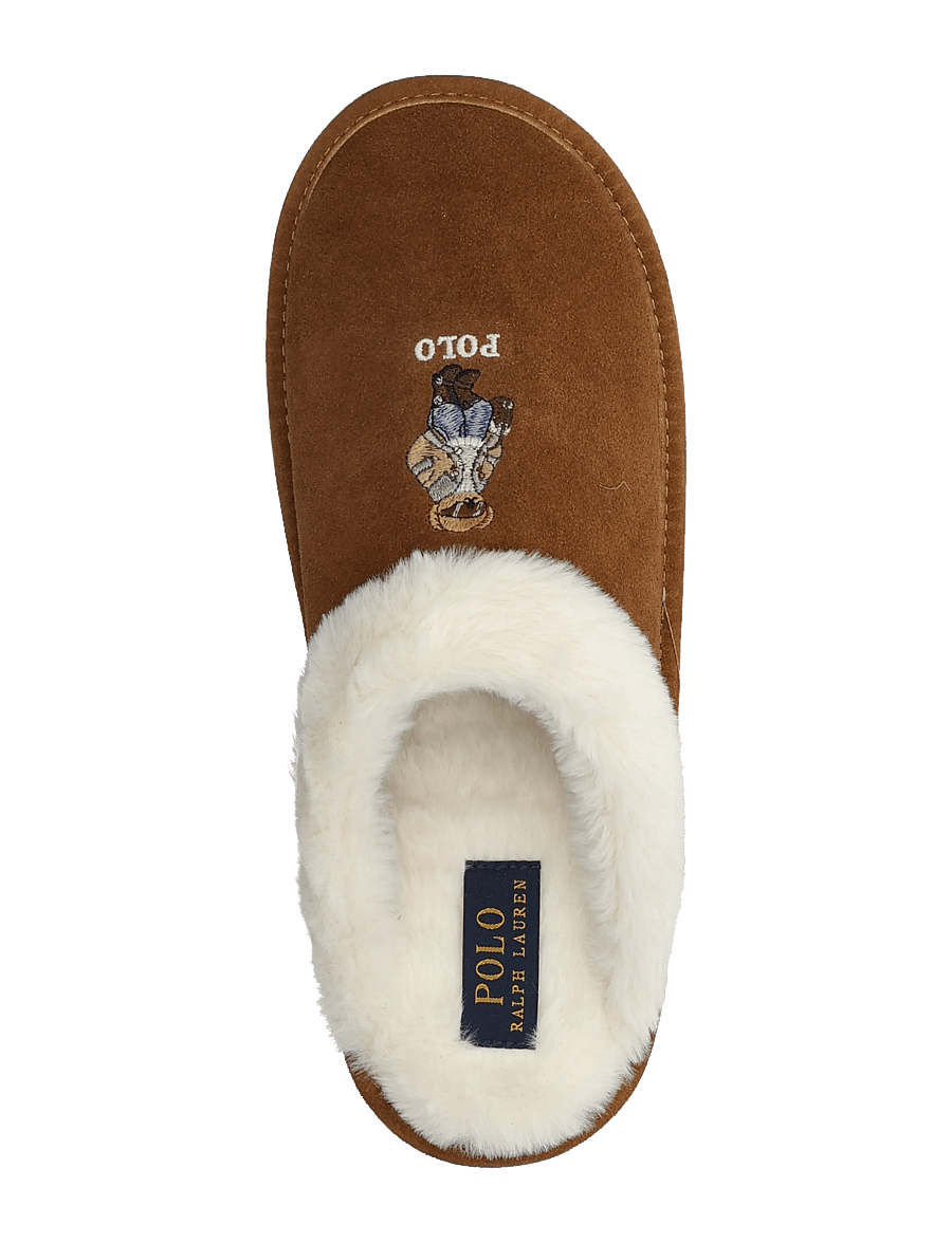 Polo Ralph Lauren - POLYESTER-KAYLEIGH BR-FL-SLP - alltags-style - snf suede/cream f - 3